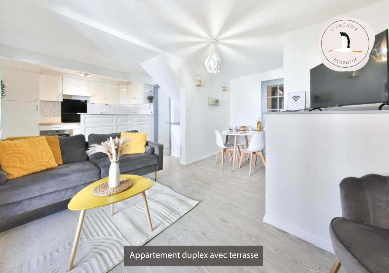 Apartment Duplex Des Vins: Medieval Village Retreat In Alsace Bergheim