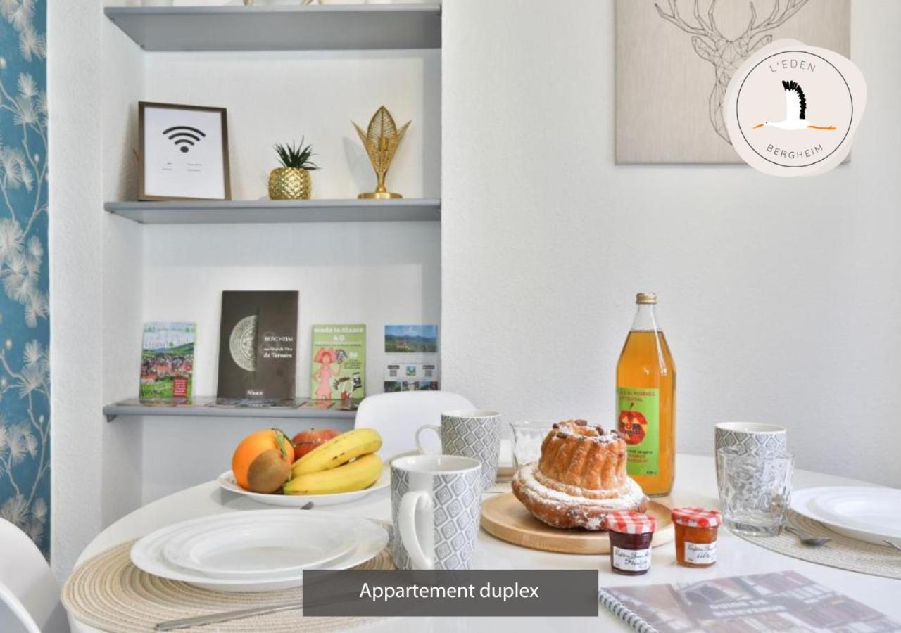 Duplex Des Vins: Medieval Village Retreat In Alsace Bergheim