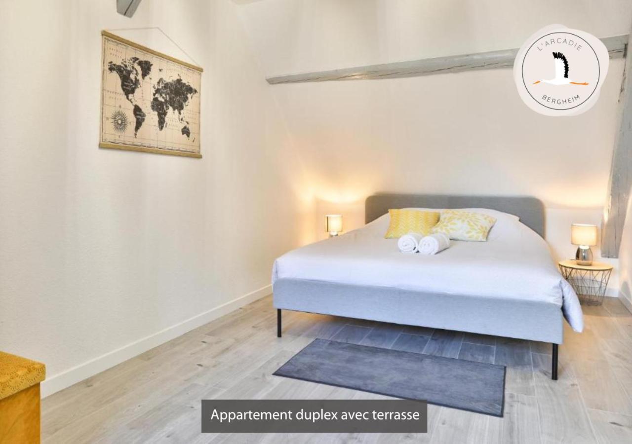 Duplex Des Vins: Medieval Village Retreat In Alsace Apartment Bergheim