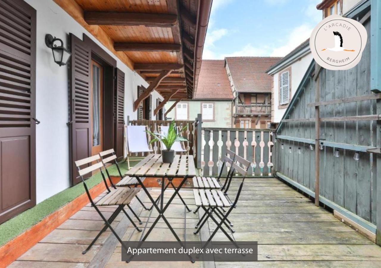 Apartment Duplex Des Vins: Medieval Village Retreat In Alsace Bergheim